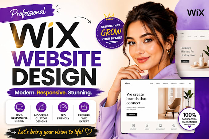 design wix website, wix website redesign, wix velo, wix website domain, wix SEO