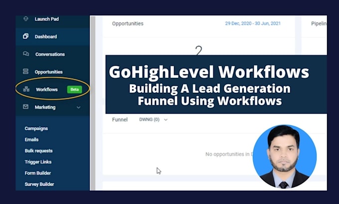 build high conversion, gohighlevel workflow and automation
