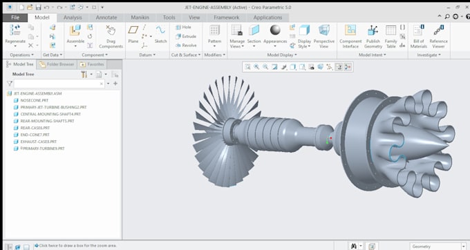 design and assemble anything in creo parametric