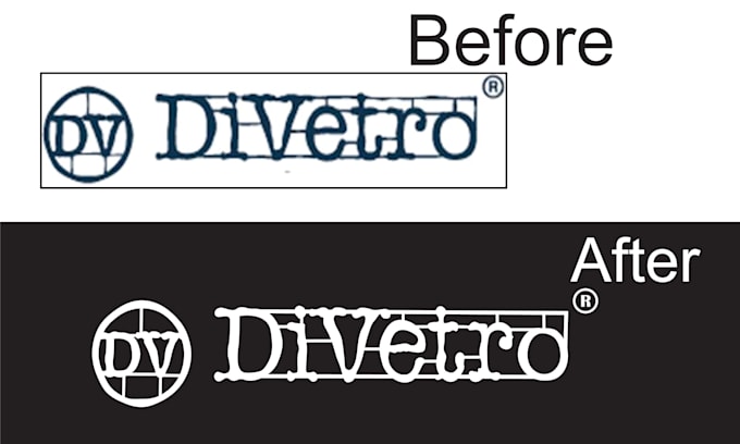 manually trace and vectorize any image or logo