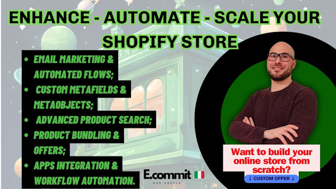 fix, customize, and improve your shopify store