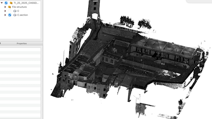 convert point cloud into precise 2d cad drawings