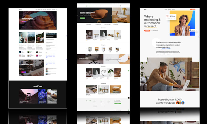 do wordpress website with avada, salient, the7, impreza or divi theme