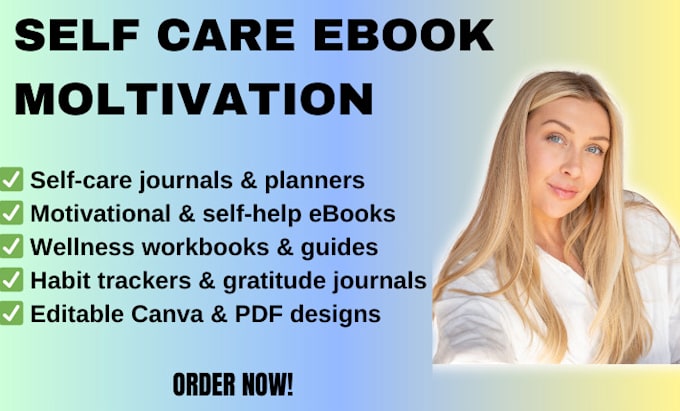 ghostwrite self care ebook moltivation ebook self care journal, self help ebook