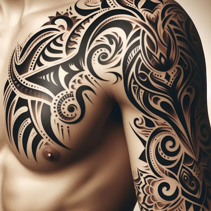 design your polynesian tribal tattoo