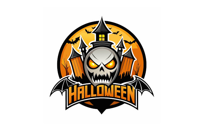 create awesome and gorgeous halloween logo  design