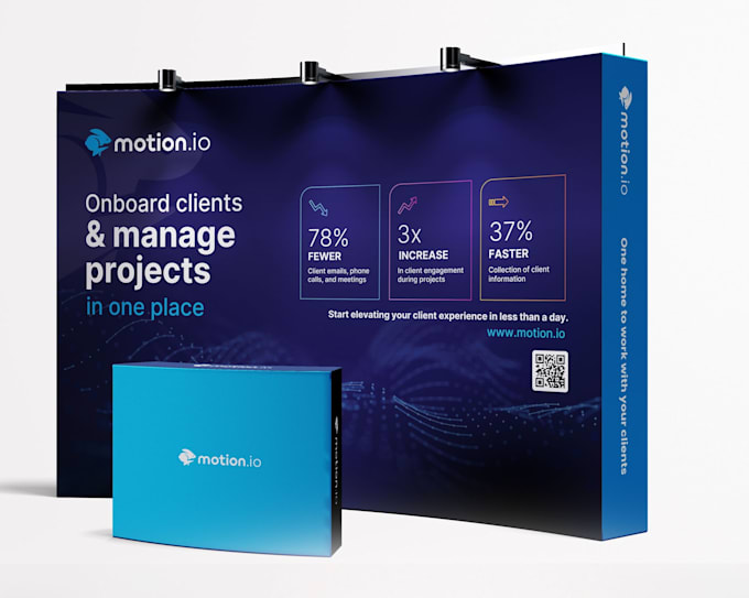 create trade show booth design ,banner or bussiness rack card