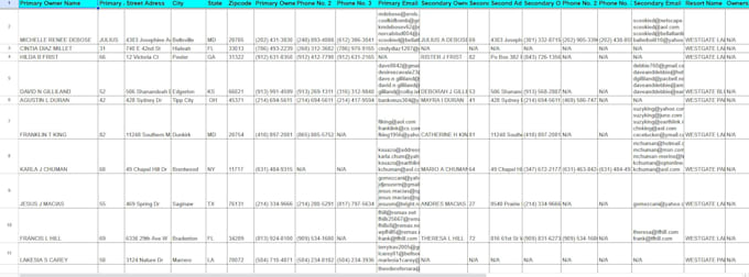 data entry, copy and paste, PDF to excel