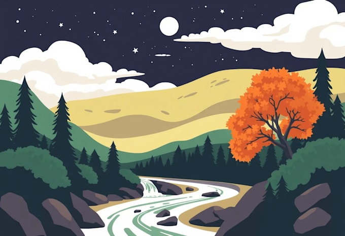 design flat vector illustrations