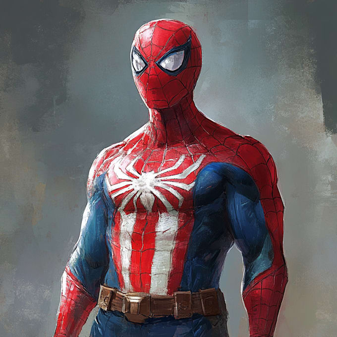 draw retro comic book illustration