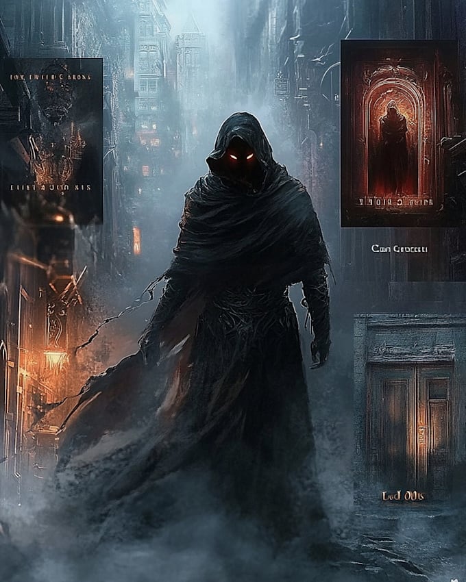 draw dark art brutal horror