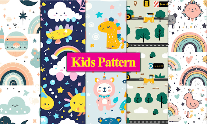 design seamless pattern for fabric design