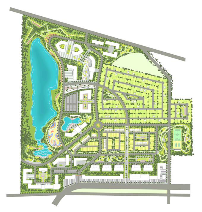 design a site plan that maximizes land value and sales