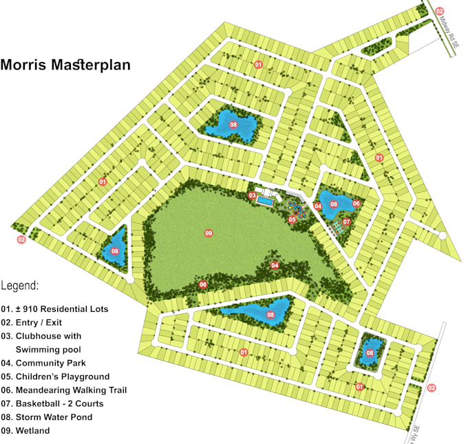 design a site plan that maximizes land value and sales