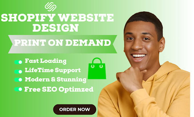 build shopify website design shopify website redesign shopify print on demand