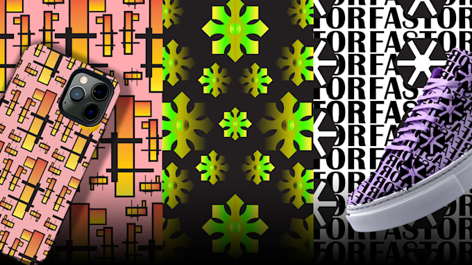 Repeat Print Alternative Create seamless vector repeat patterns for fabric and print by Sanxdu ...