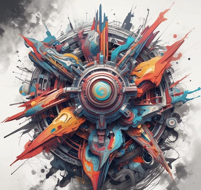 do illustration expresionism art, graffity, abstract