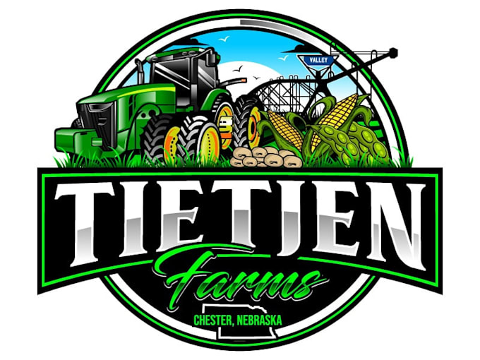 design wonderful tractor logo
