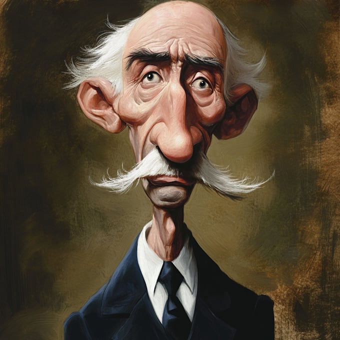 draw a cool custom caricature