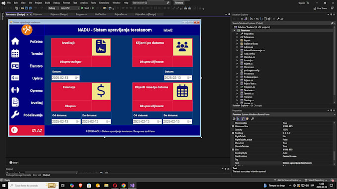 develop desktop application using c sharp and mysql database