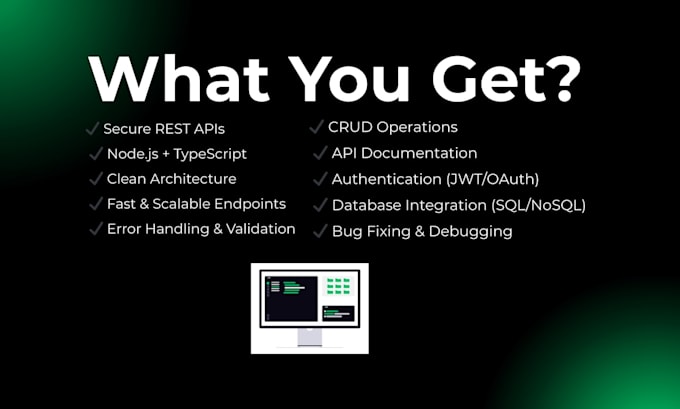 your saas mvp backend API ready to launch