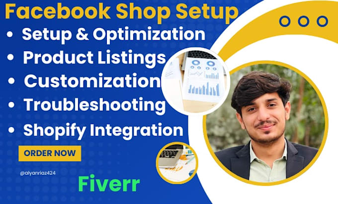 do professional facebook shop setup and shopify integration