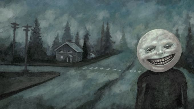 create horror and fantasy illustrations
