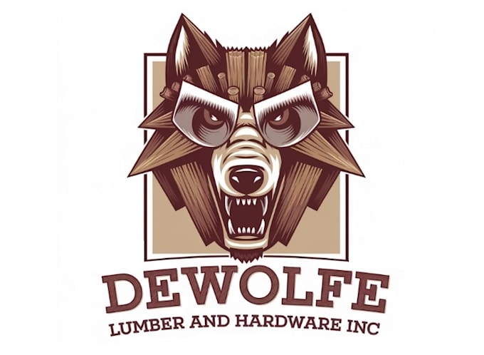 design excellent wolf logo