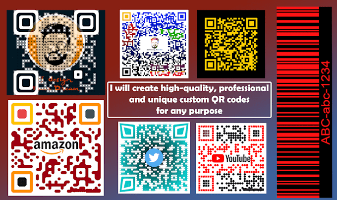 create high quality, professional and unique qr codes for any purposes