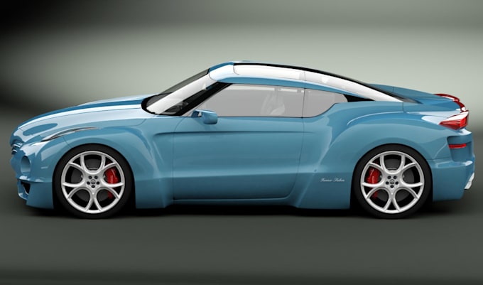 custom racing car 3d realistic kits body, bumper,aero kit, wide body kit 3ds max