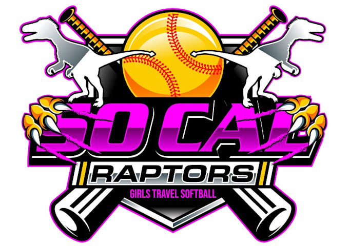design unique softball logo for your company