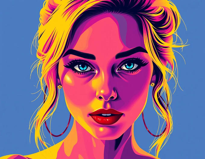 make awesome pop art portrait