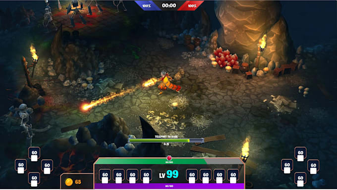 design 2d game ui design for you