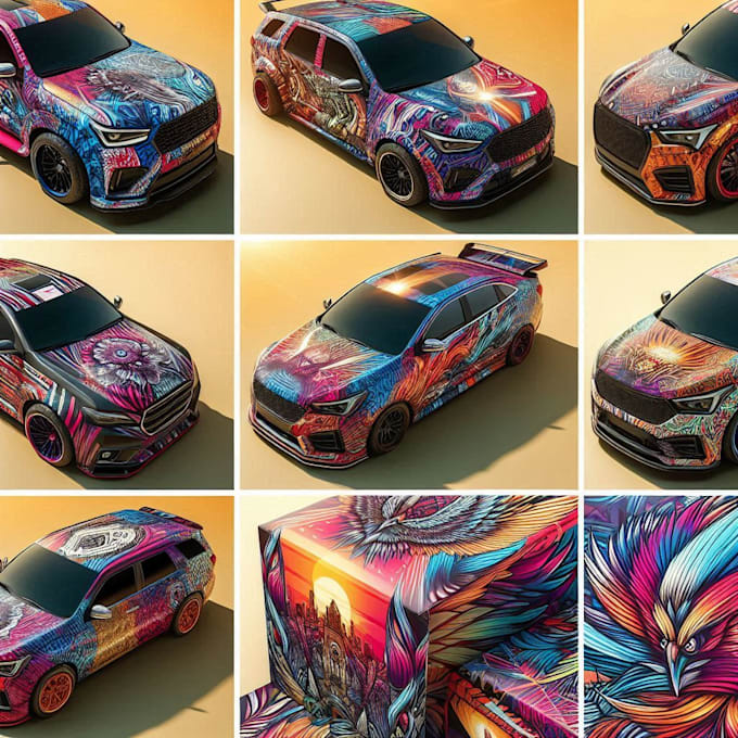 do professional vehicle wrap design, van wrap design