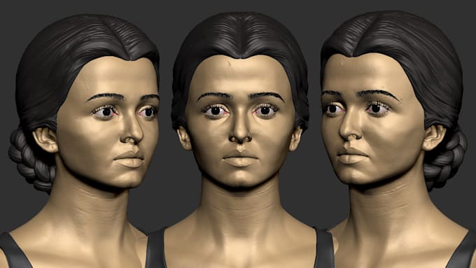 do 3d human likeness sculpting for 3d print