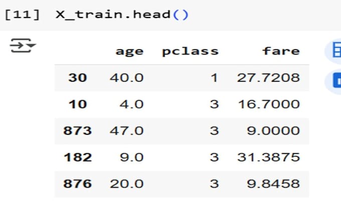 perform knn imputation with feature selection