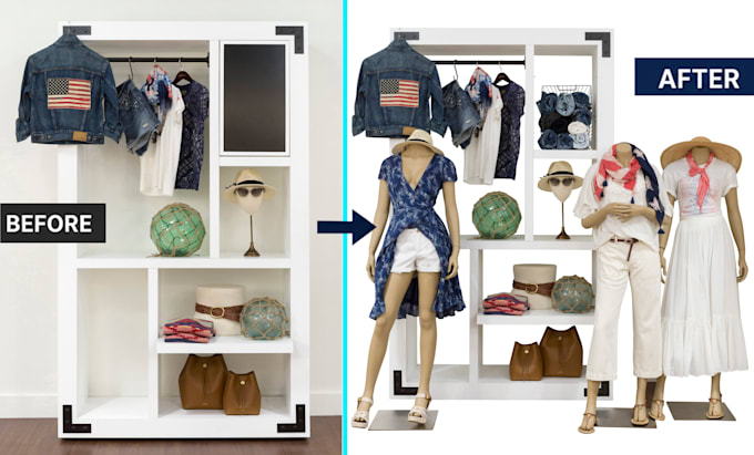 do background remove, photo editing, product retouch