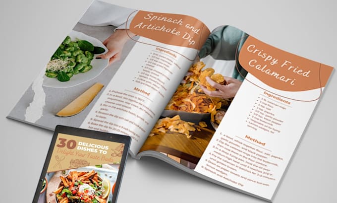 book layout design format your novel fiction book cookbook price list