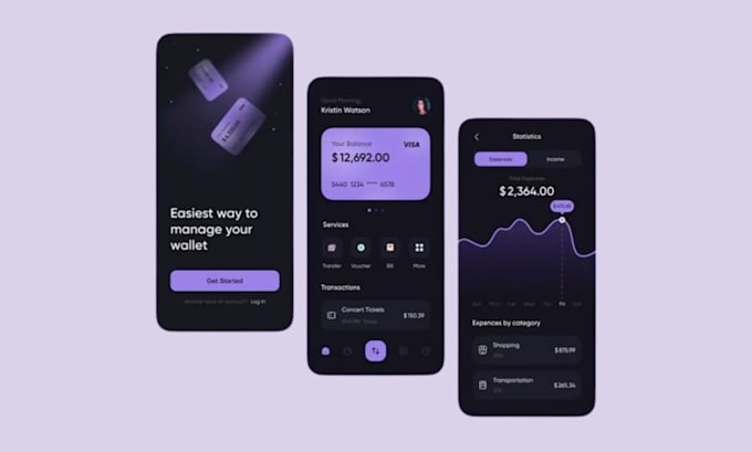 develop web3 mobile app, web3 web app, wallet app, fintech app, crypto app