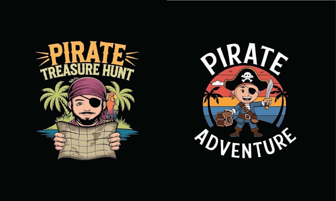 make t shirt summer skull pirates logo