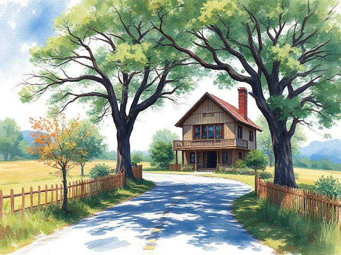 paint digital watercolor paintings