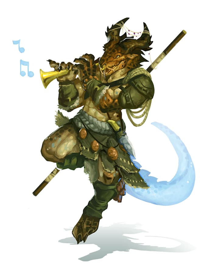 fantasy character design and dnd character art