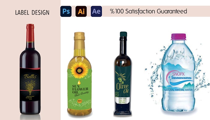 design professional label and packaging for your product