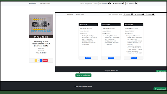 laravel ecommerce to sales focused