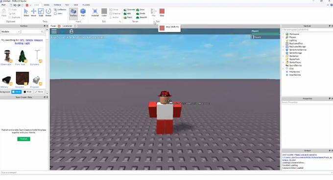 build entire roblox game,roblox scripter,game ui, animate in roblox studio,dota2