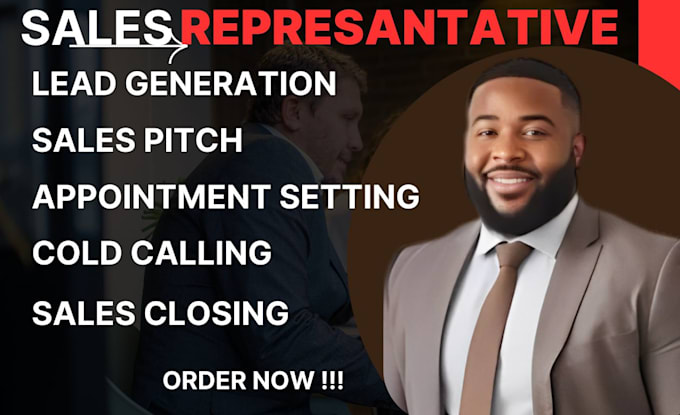 be your sales representative sales closer lead generation