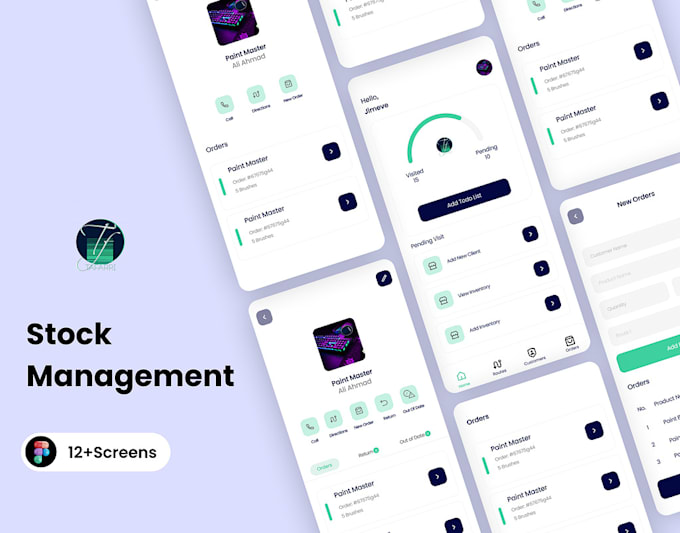 develop time management app, business app, pos app, appointment app, staff app
