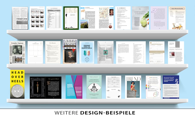 buch formatierung layout satz buchseiten gestaltung innenteil text kdp bod