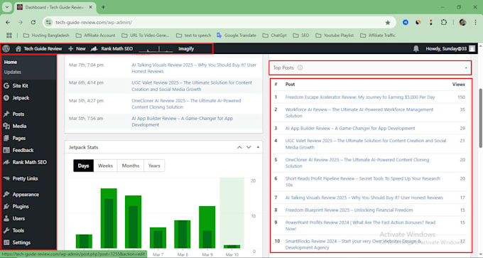 build wordpress product review affiliate website