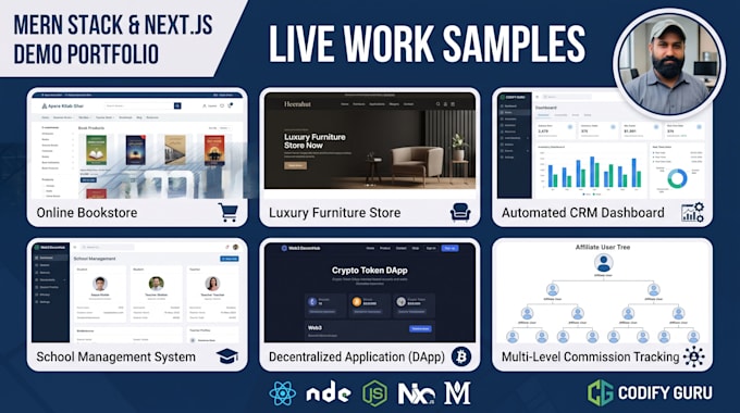 a scalable nextjs website or mern stack web application